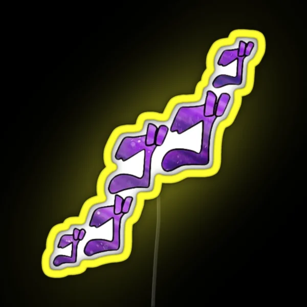 Jojo Manacing Signs RGB Neon Sign