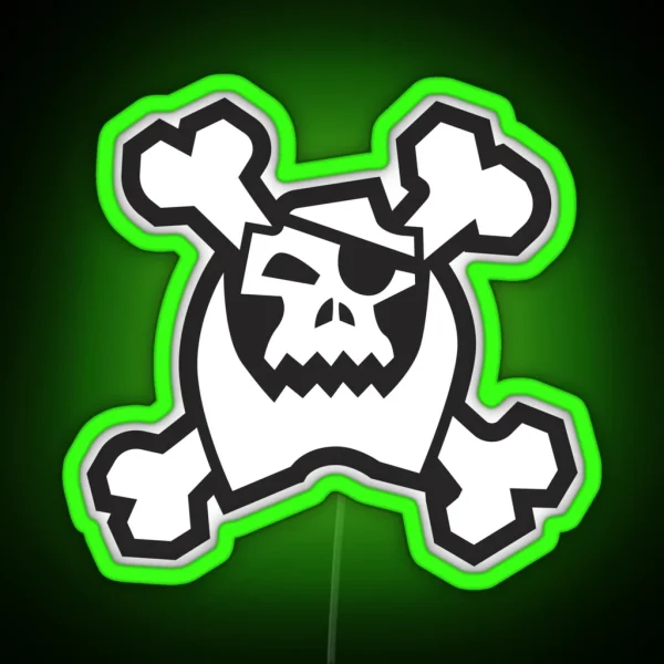 Jolly Orc RGB Neon Sign