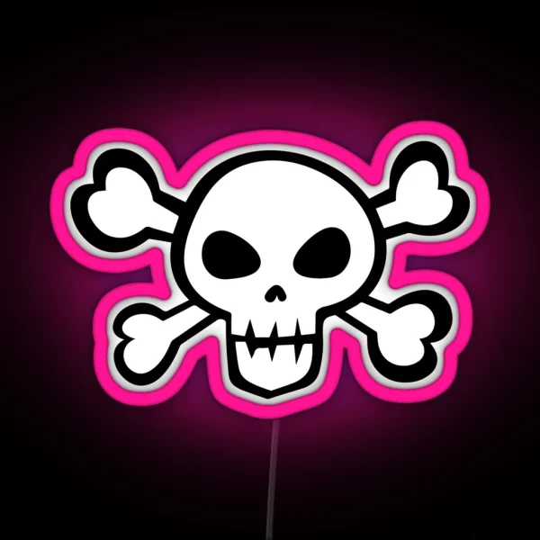 Jolly Roger RGB Neon Sign