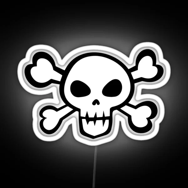 Jolly Roger RGB Neon Sign