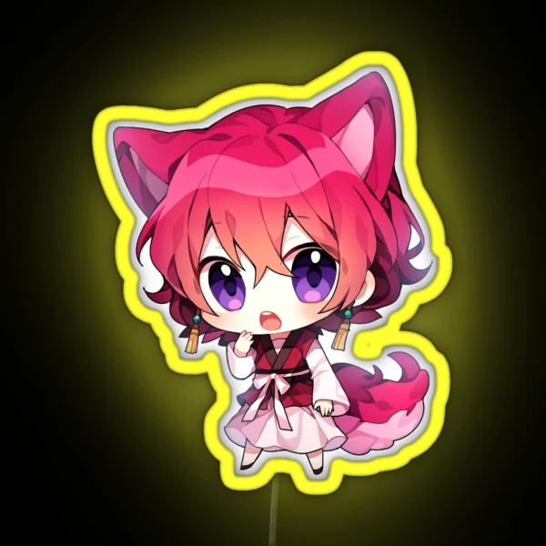 Jon CHIBI Yona Led RGB Neon Sign