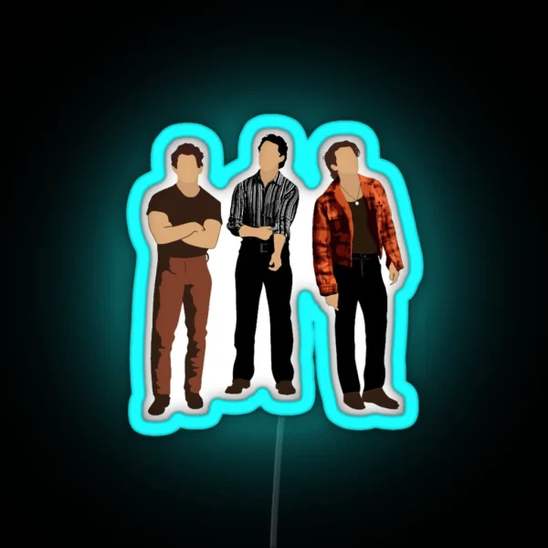 Jonas Brother The Album Tour 2023 Kevin Jonas RGB Neon Sign