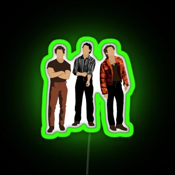 Jonas Brother The Album Tour 2023 Kevin Jonas RGB Neon Sign