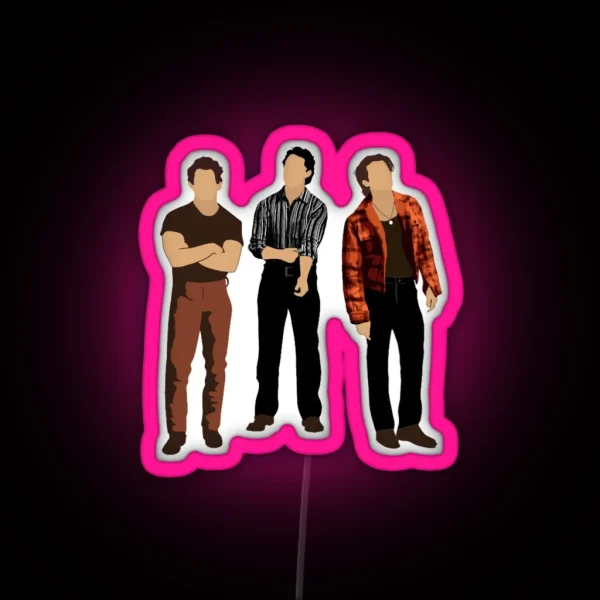 Jonas Brother The Album Tour 2023 Kevin Jonas RGB Neon Sign