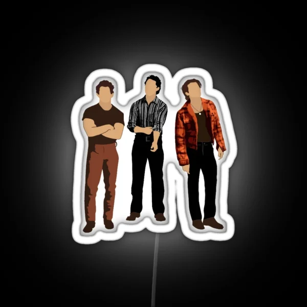 Jonas Brother The Album Tour 2023 Kevin Jonas RGB Neon Sign