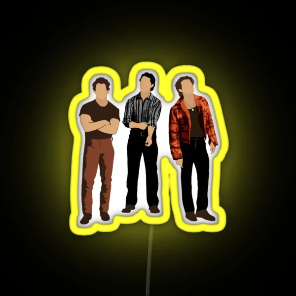 Jonas Brother The Album Tour 2023 Kevin Jonas RGB Neon Sign