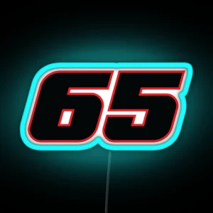 Jonathan Rea Race Number 65 RGB Neon Sign