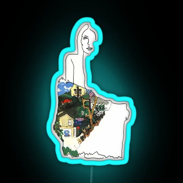 Joni Mitchell RGB Neon Sign