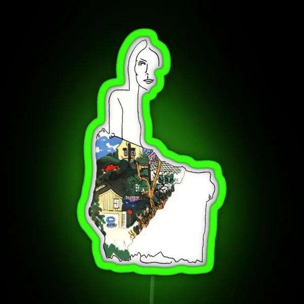 Joni Mitchell RGB Neon Sign