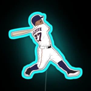 Jose Altuve RGB Neon Sign