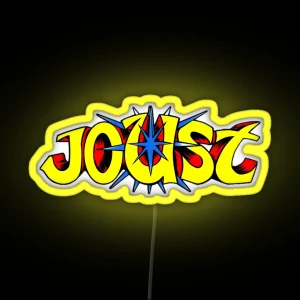 Joust Logo RGB Neon Sign