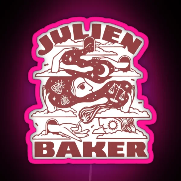 Julien Baker Cloudhead RGB Neon Sign