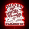 Julien Baker Cloudhead RGB Neon Sign