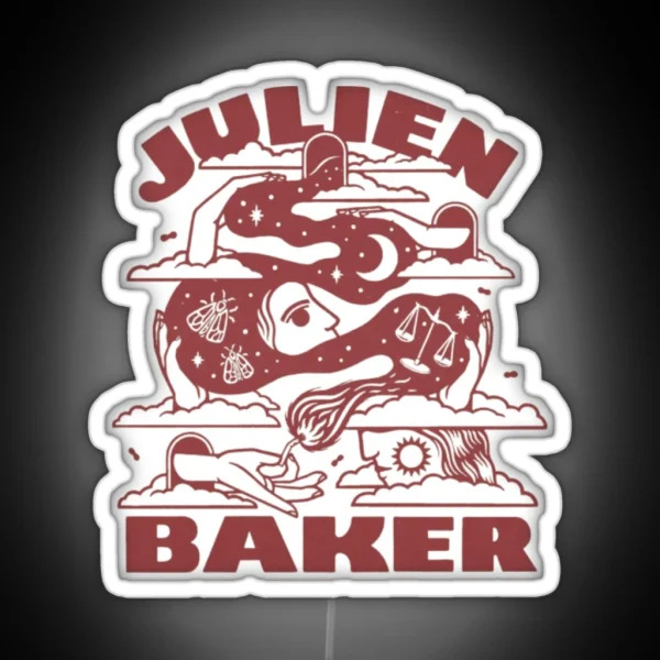 Julien Baker Cloudhead RGB Neon Sign