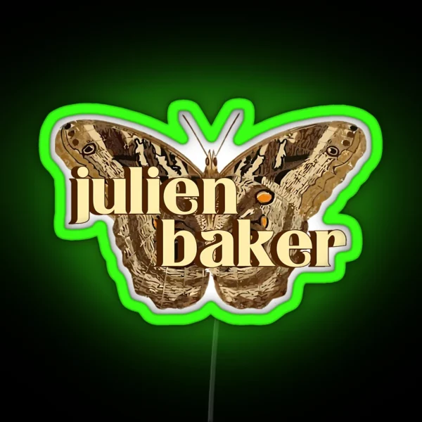 Julien Baker Moth RGB Neon Sign