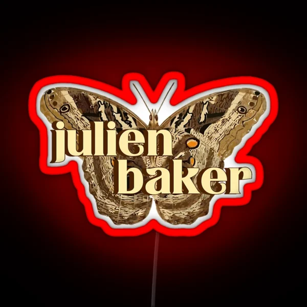 Julien Baker Moth RGB Neon Sign