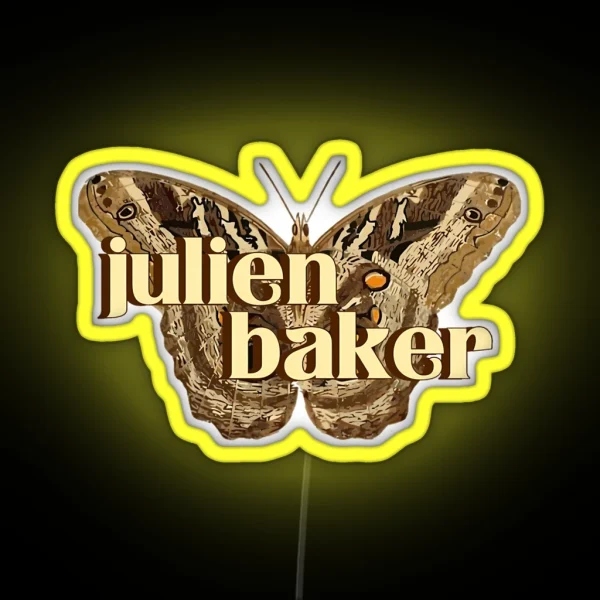 Julien Baker Moth RGB Neon Sign