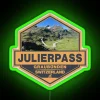 Julier Pass Switzerland Travel Art Badge RGB Neon Sign - Image 3