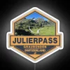 Julier Pass Switzerland Travel Art Badge RGB Neon Sign - Image 4