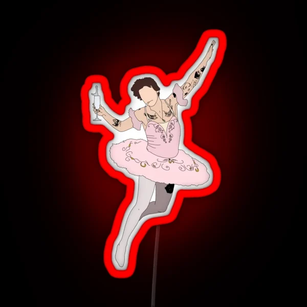 Jumping Ballerina Harry RGB Neon Sign