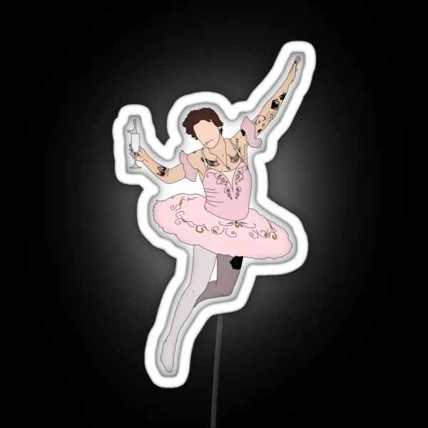 Jumping Ballerina Harry RGB Neon Sign