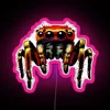 Jumping Spider Led Cute Spider Spider Led Spider Lover Gift Jumping Spider Arachnid Led A Great Gift For Spider Lovers RGB Neon Sign - Image 6