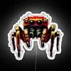 Jumping Spider Led Cute Spider Spider Led Spider Lover Gift Jumping Spider Arachnid Led A Great Gift For Spider Lovers RGB Neon Sign - Image 4