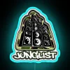 Junglist Speaker Stack Camo RGB Neon Sign - Image 2