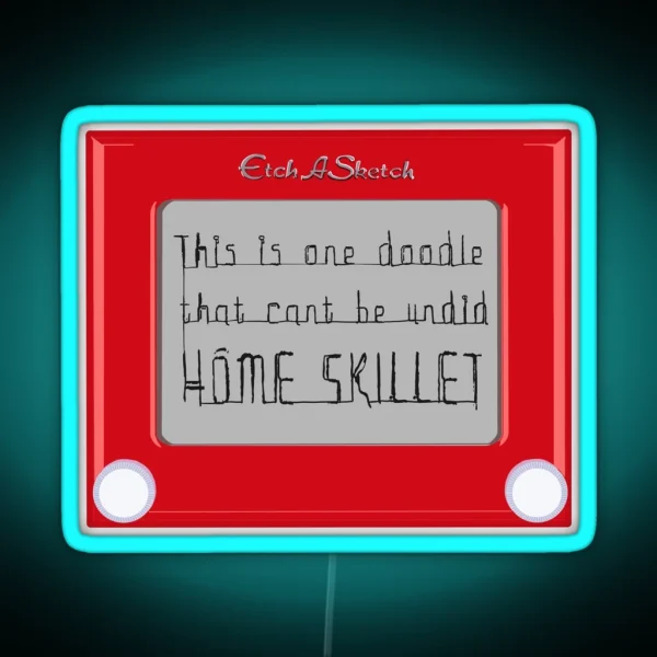Juno One Doodle That Can T Be Undid Homeskillet RGB Neon Sign