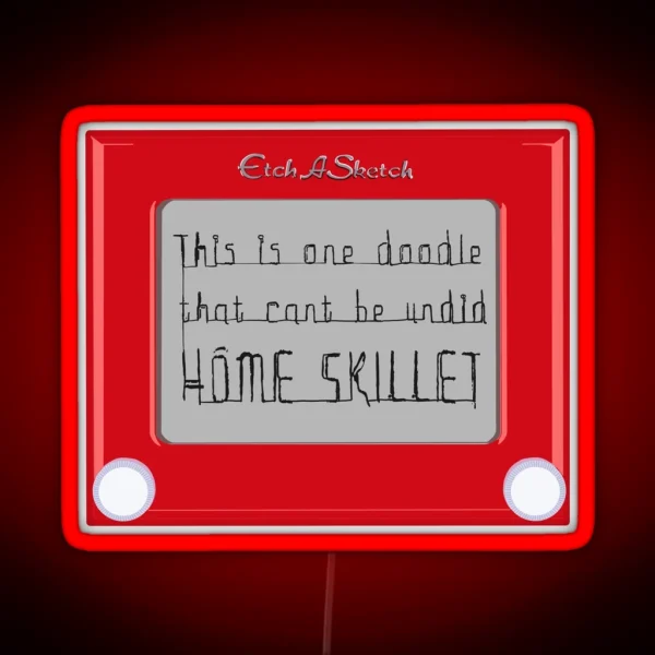 Juno One Doodle That Can T Be Undid Homeskillet RGB Neon Sign