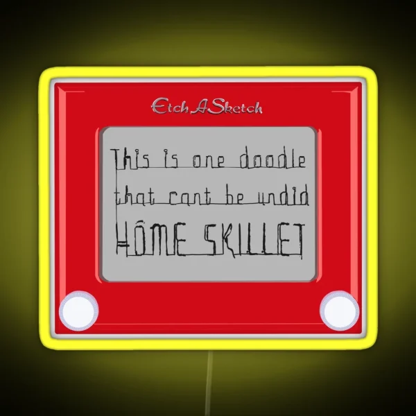 Juno One Doodle That Can T Be Undid Homeskillet RGB Neon Sign