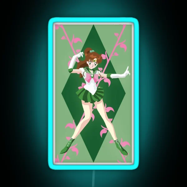 Jupiter Guardian RGB Neon Sign