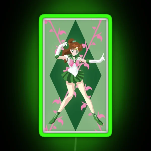 Jupiter Guardian RGB Neon Sign