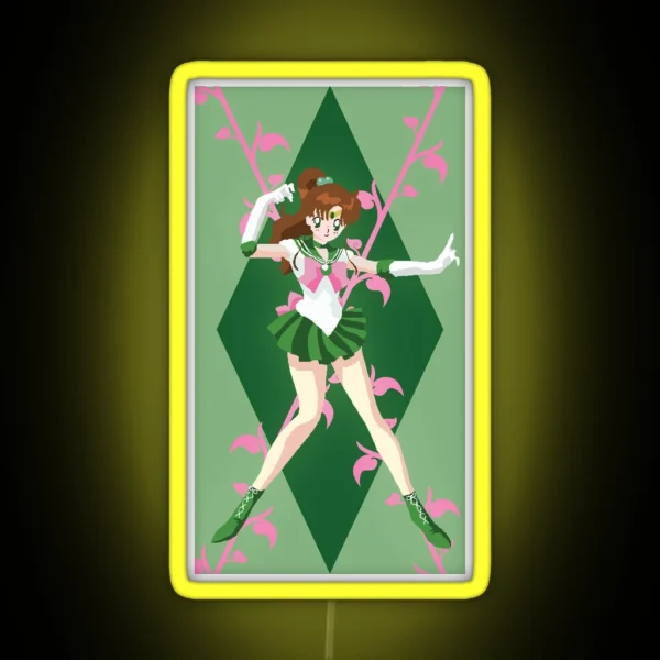 Jupiter Guardian RGB Neon Sign
