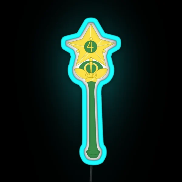 Jupiter Star Power RGB Neon Sign
