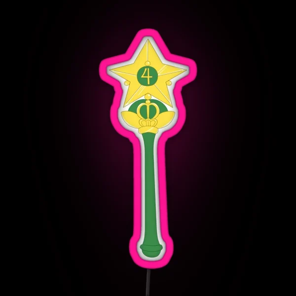 Jupiter Star Power RGB Neon Sign