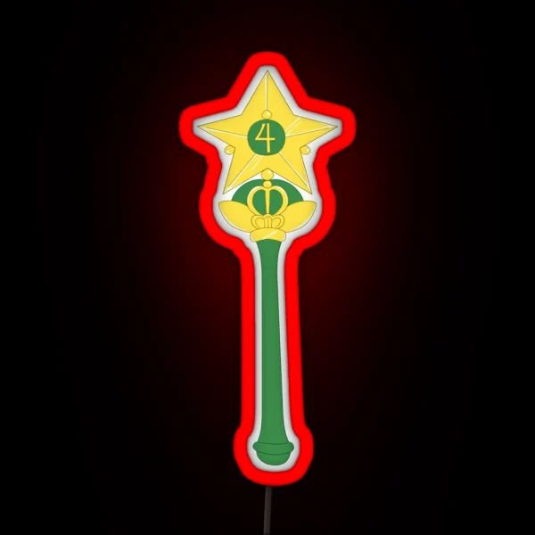 Jupiter Star Power RGB Neon Sign