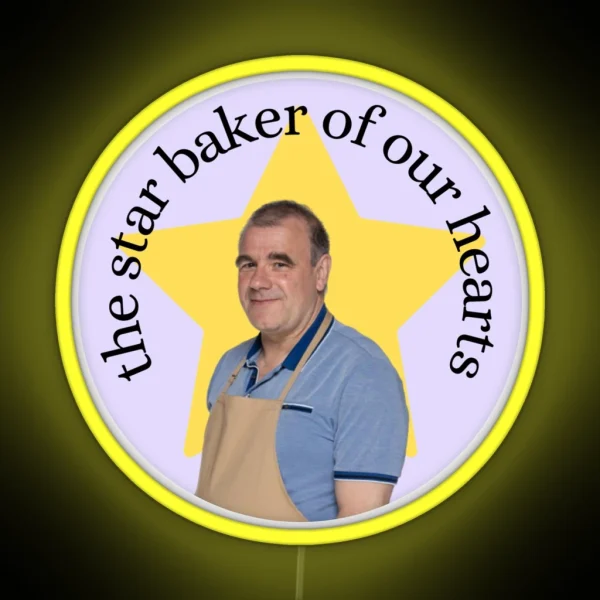 Jurgen The Star Baker Of Our Hearts RGB Neon Sign