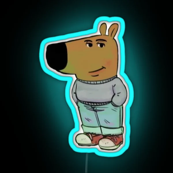 Just A Chill Guy RGB Neon Sign