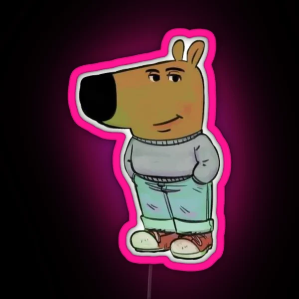 Just A Chill Guy RGB Neon Sign