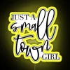 Just A Small Town Girl RGB Neon Sign - Image 5