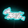 Just Because Something Is Not Perfect Does Not Make It Any Less Worthy Of Love RGB Neon Sign - Image 3