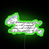 Just Because Something Is Not Perfect Does Not Make It Any Less Worthy Of Love RGB Neon Sign - Image 4