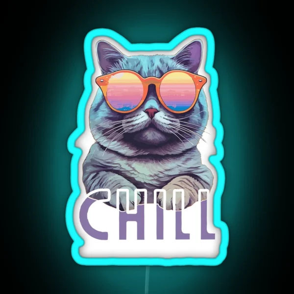 Just Chill RGB Neon Sign