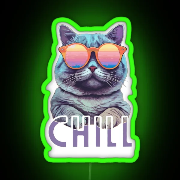 Just Chill RGB Neon Sign