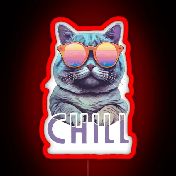 Just Chill RGB Neon Sign