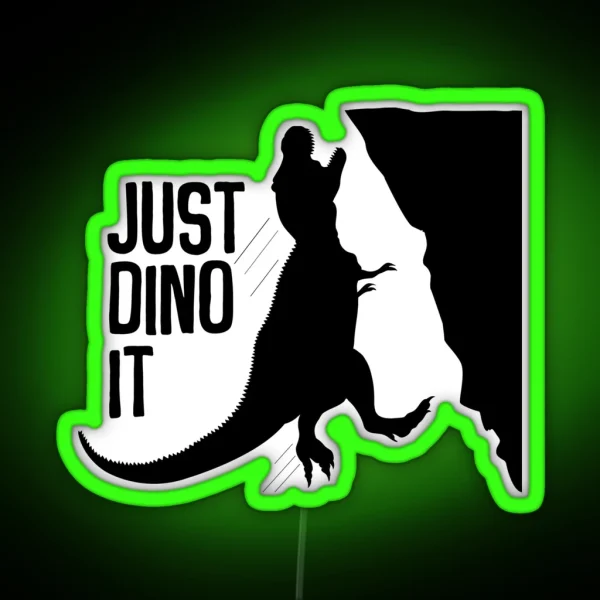Just Dino It RGB Neon Sign