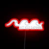 Just Keep Swimming Wave RGB Neon Sign - Image 2
