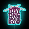 Just One More Row Funny Knitting RGB Neon Sign - Image 3