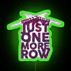 Just One More Row Funny Knitting RGB Neon Sign - Image 4